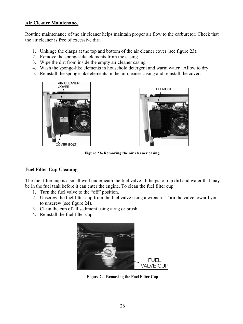 WEN 56877 9000 Watt Electric Start User Manual | Page 29 / 40