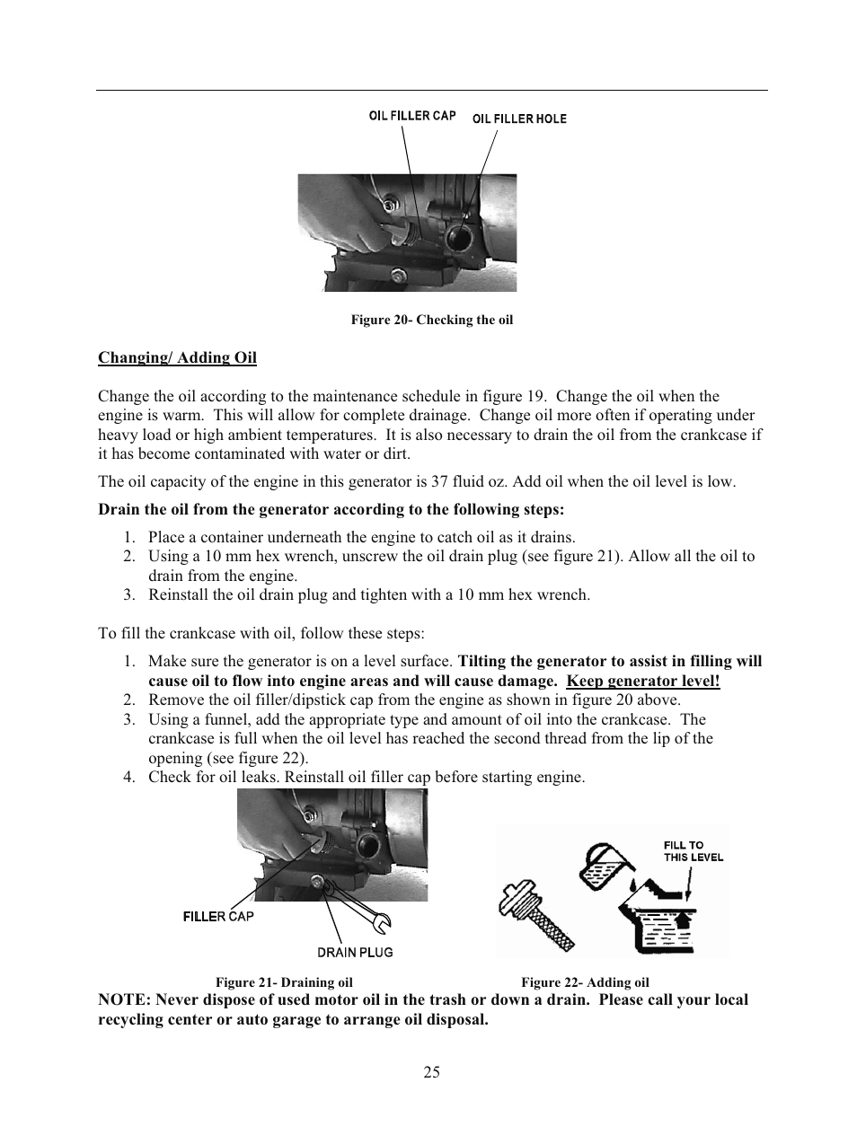 WEN 56682 7000 Watt Electric Start User Manual | Page 28 / 40