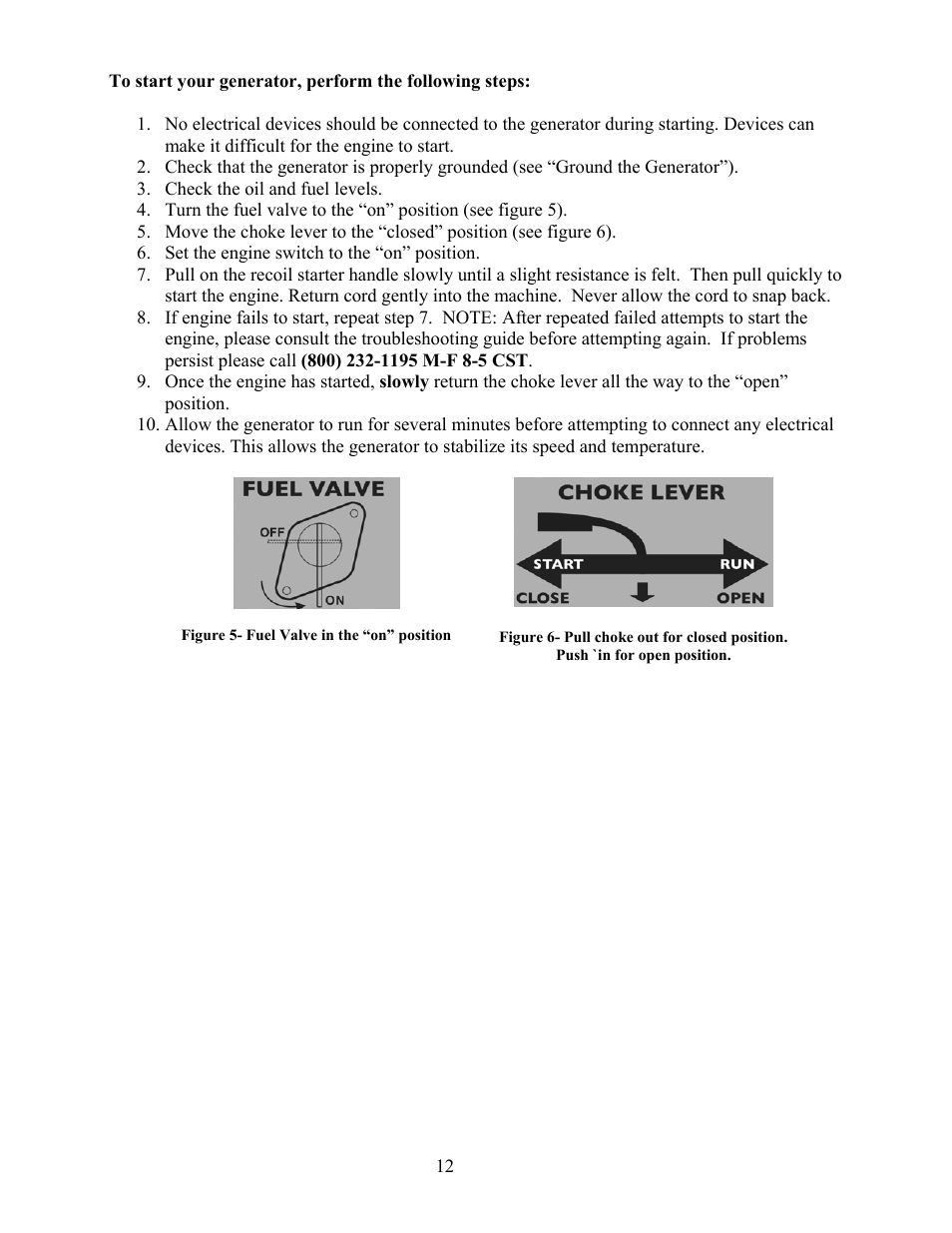 WEN 56400 4050 Watt User Manual | Page 15 / 37