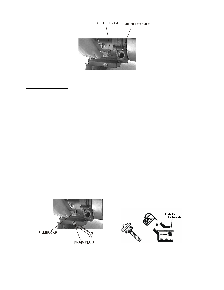 Changing/ adding oil | WEN 56551 5500 Watt User Manual | Page 28 / 40