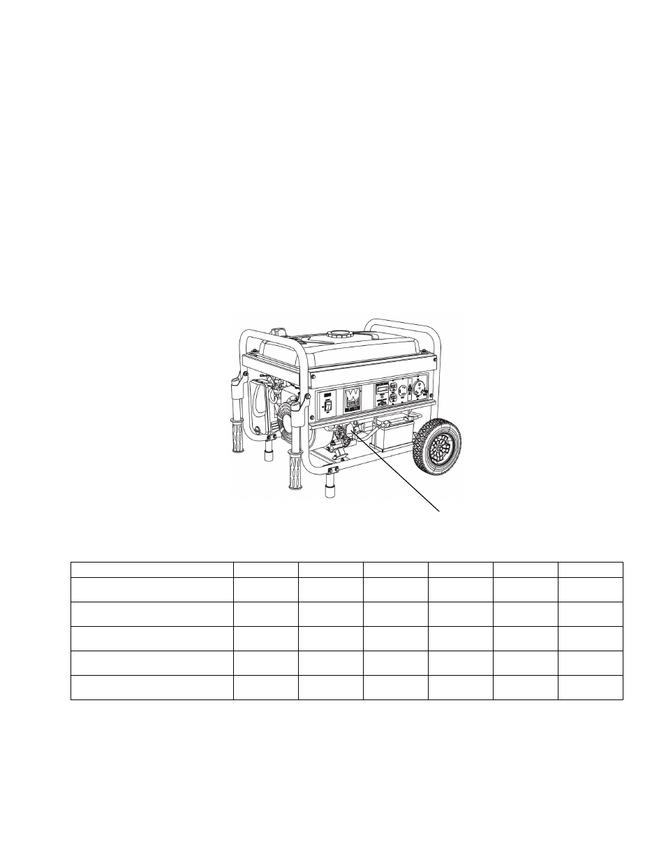 WEN 56475 4750W Electric Start User Manual | Page 2 / 41