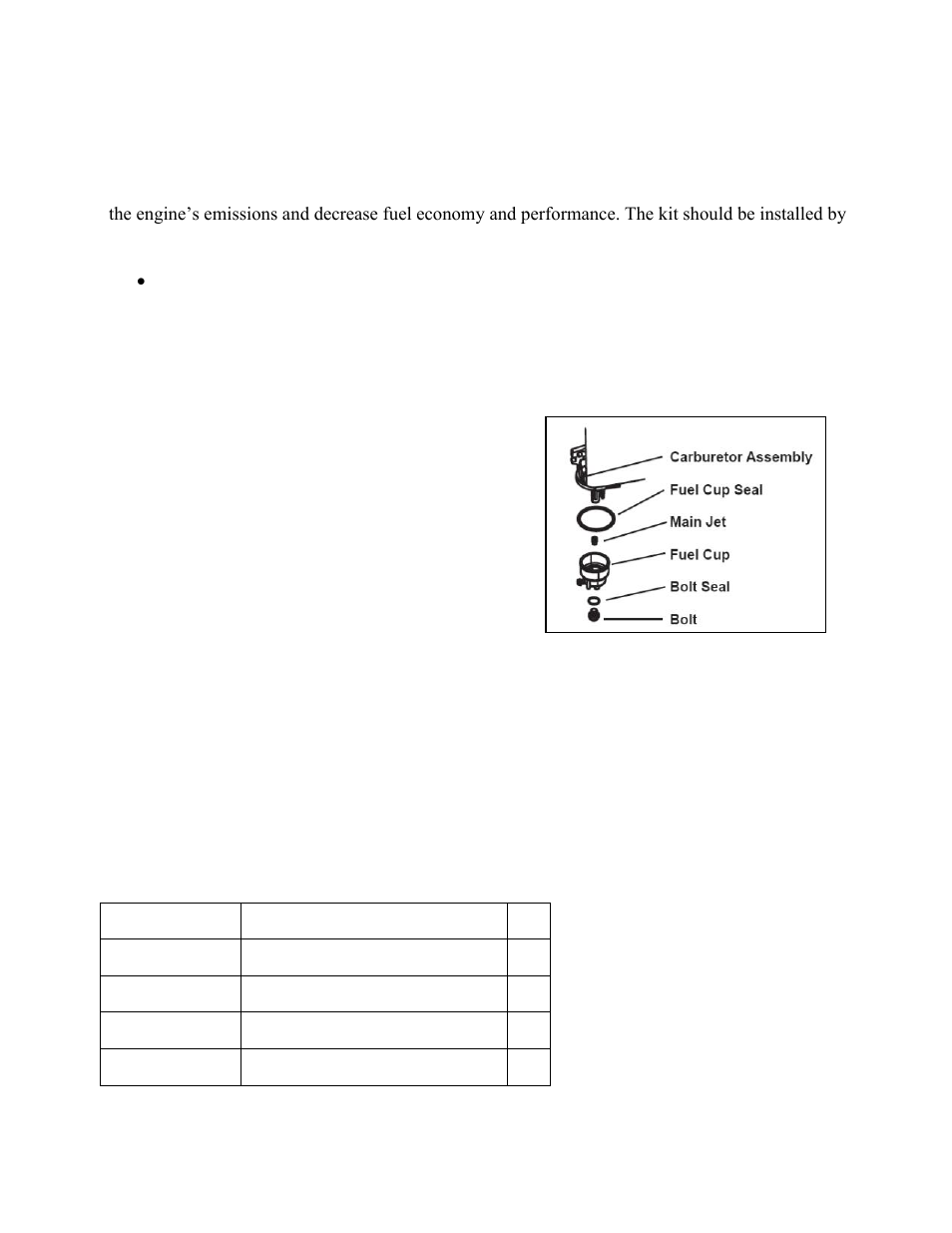 High altitude operation above 3000 feet | WEN 56475 4750W Electric Start User Manual | Page 39 / 41