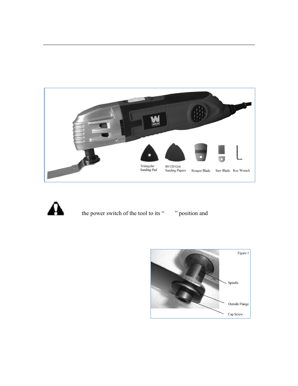 Assembly | WEN 2312 Variable Speed Multi-Tool Kit User Manual | Page 9 / 15