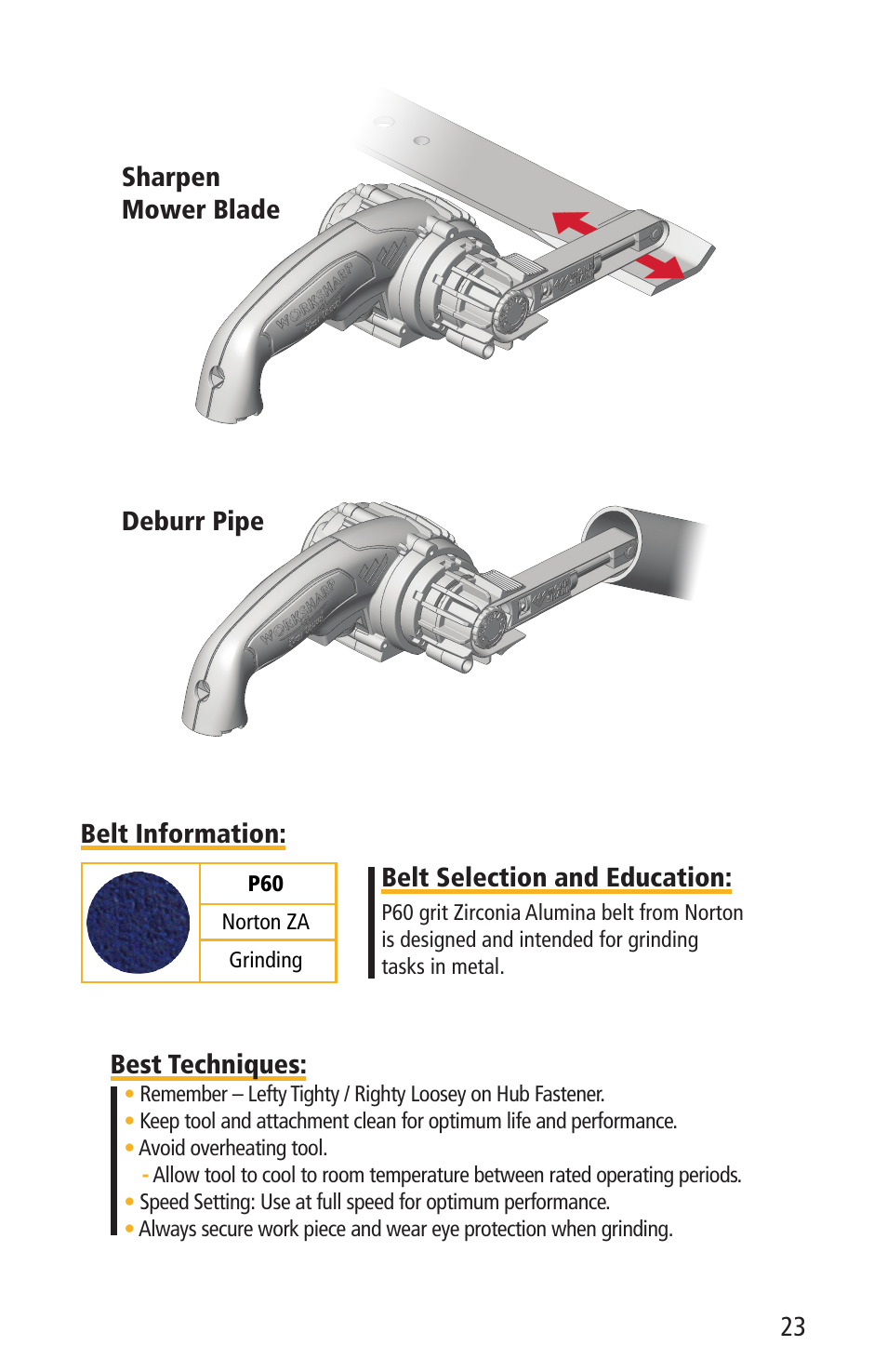 Work Sharp WSKTS-KO KNIFE & TOOL SHARPENER User Guide User Manual | Page 23 / 28