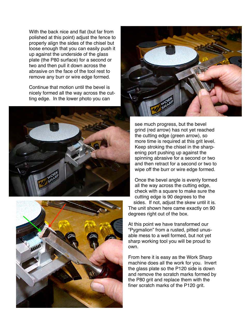 Work Sharp Sharpening System User Manual | Page 21 / 37