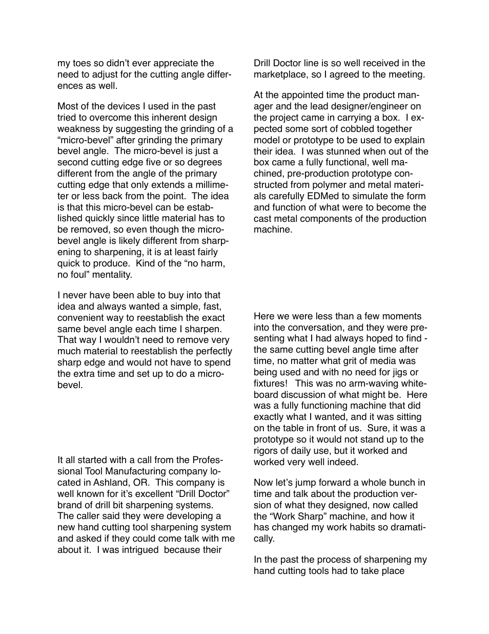 Work Sharp Sharpening System User Manual | Page 3 / 37