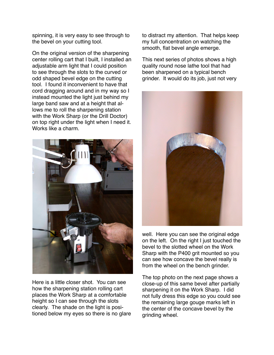 Work Sharp Sharpening System User Manual | Page 30 / 37