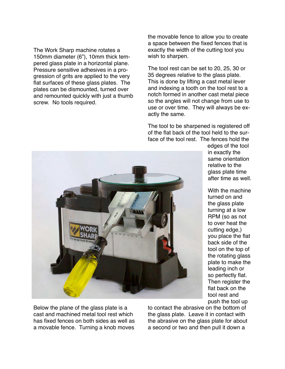 Work Sharp Sharpening System User Manual | Page 5 / 37