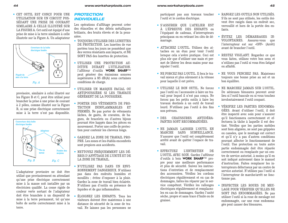 Work Sharp WS2000 Tool Sharpener & Grinder User Guide User Manual | Page 23 / 31