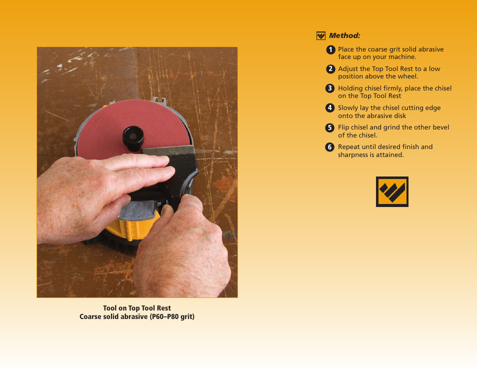 Work Sharp WS2000 Tool Sharpener & Grinder Step By Step Guide User Manual | Page 19 / 32