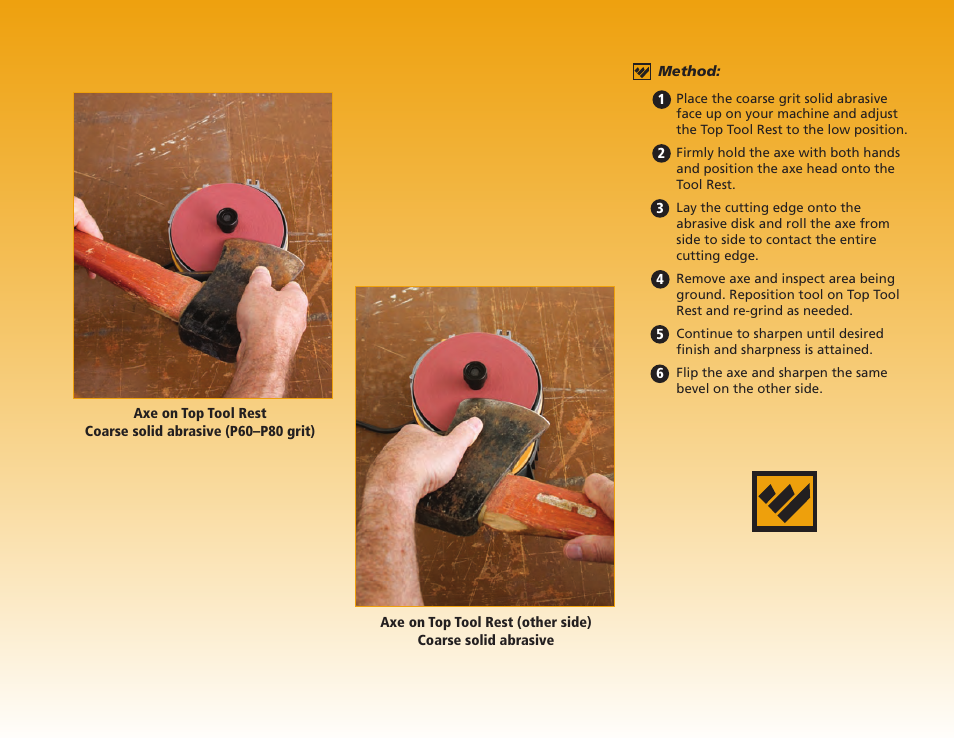 Work Sharp WS2000 Tool Sharpener & Grinder Step By Step Guide User Manual | Page 27 / 32
