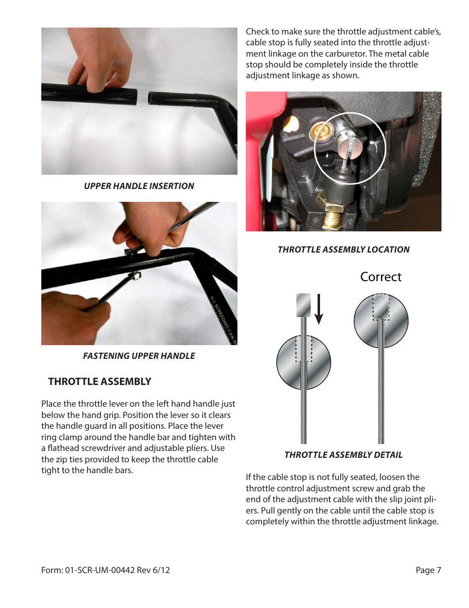 Correct | WycoTool Single and Double Powerhead User Manual | Page 7 / 12