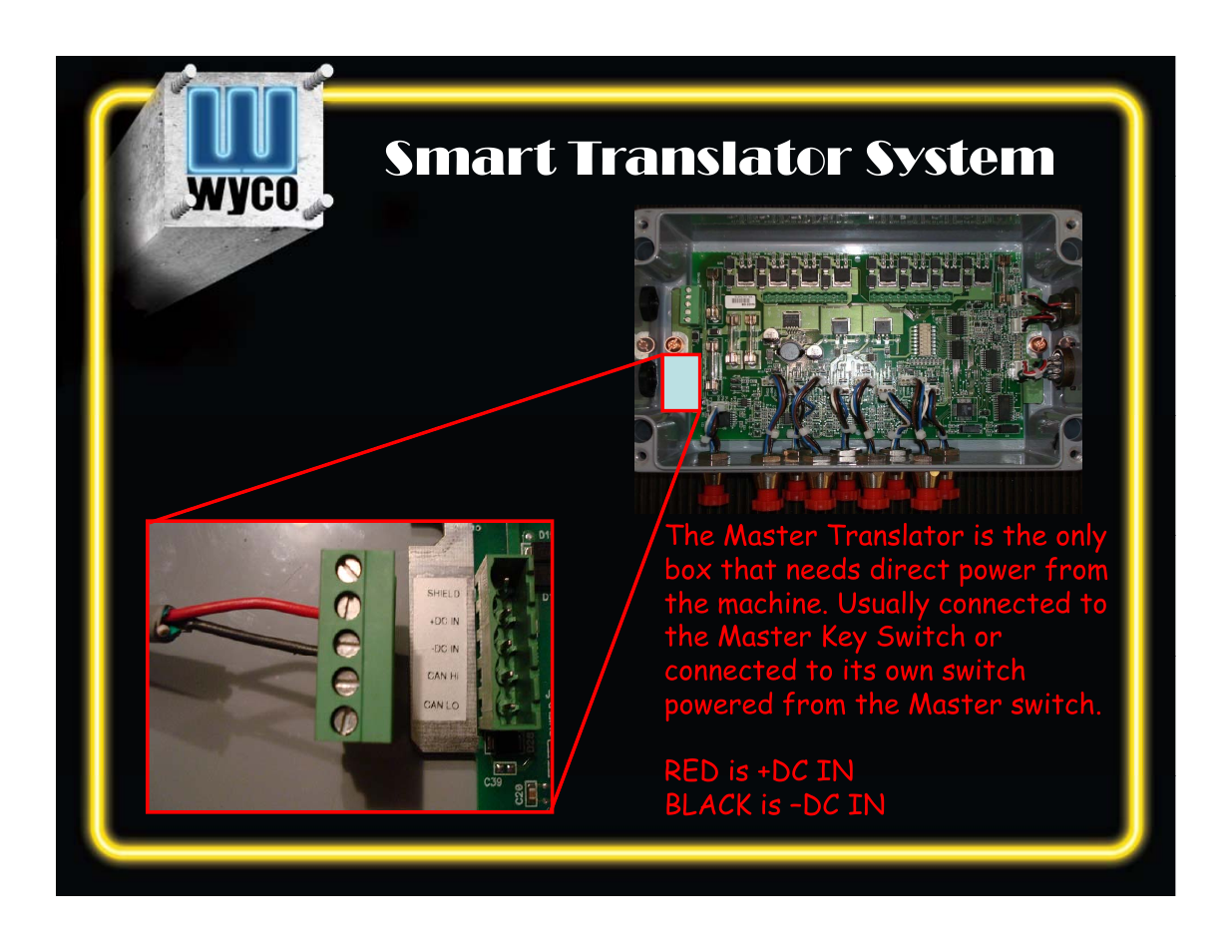 Smart translator system s sy | WycoTool Smart Translator System Installation User Manual | Page 11 / 33