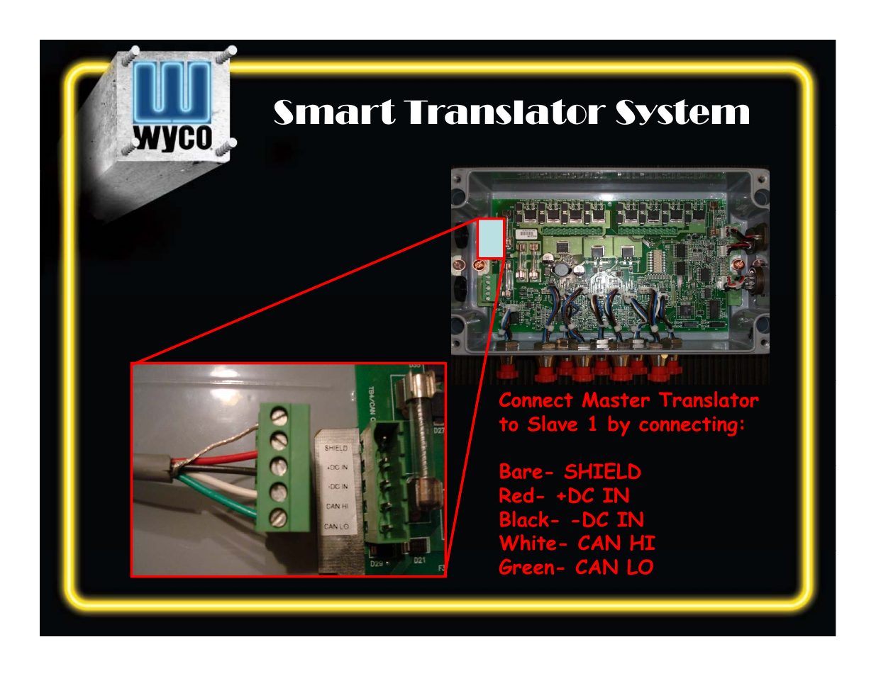 Smart translator system s sy | WycoTool Smart Translator System Installation User Manual | Page 14 / 33