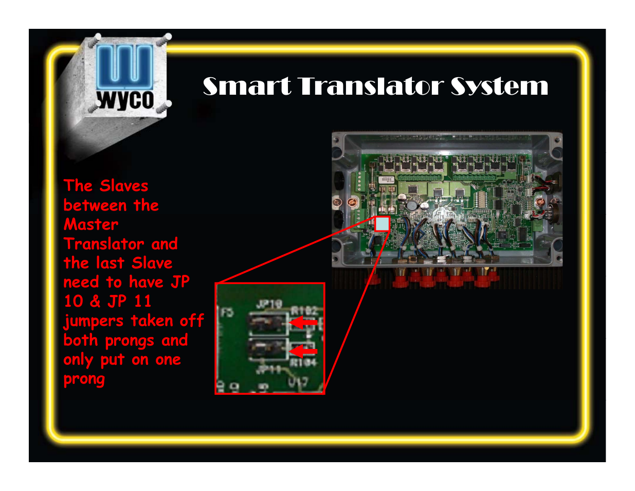 Smart translator system | WycoTool Smart Translator System Installation User Manual | Page 21 / 33