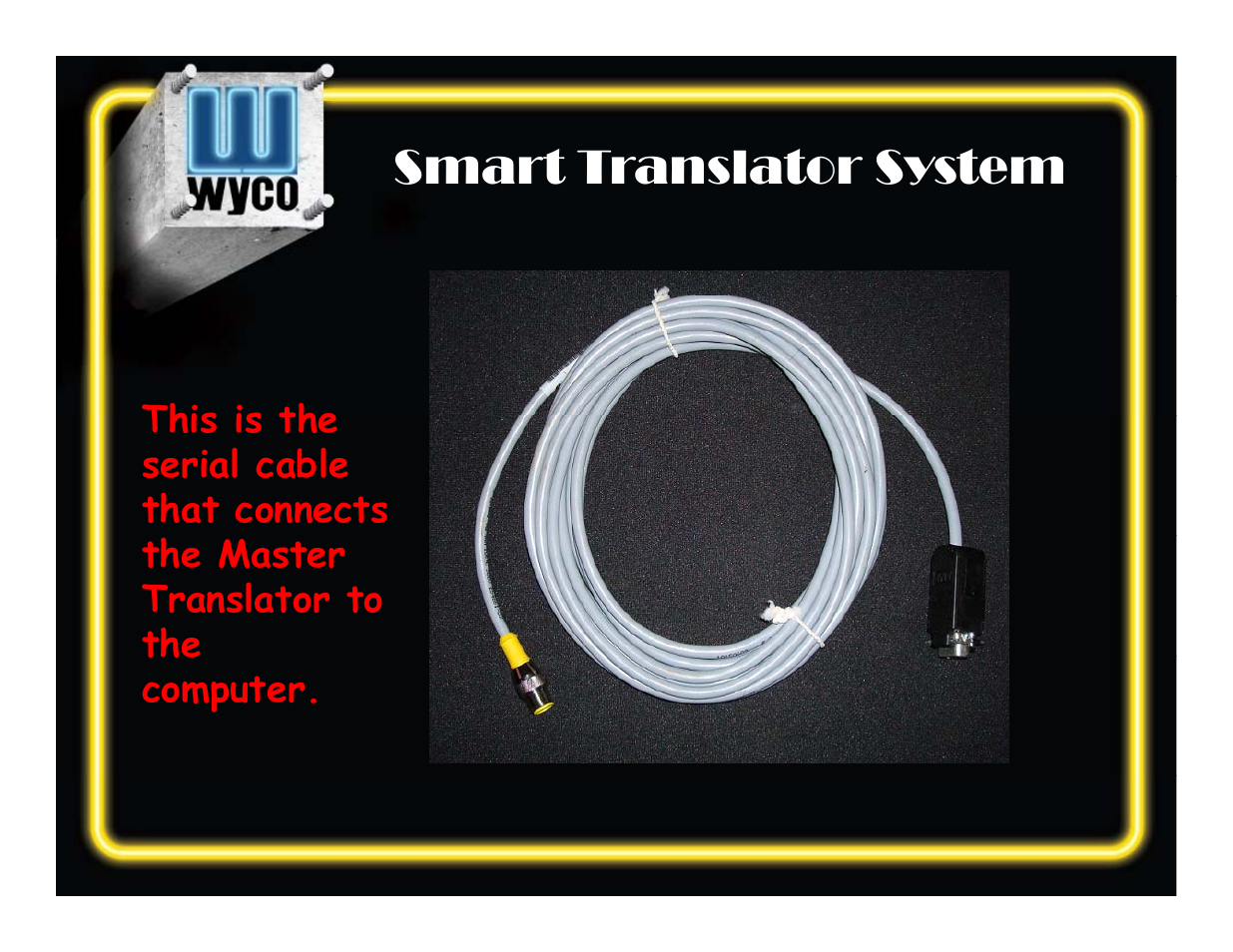 Smart translator system | WycoTool Smart Translator System Installation User Manual | Page 25 / 33