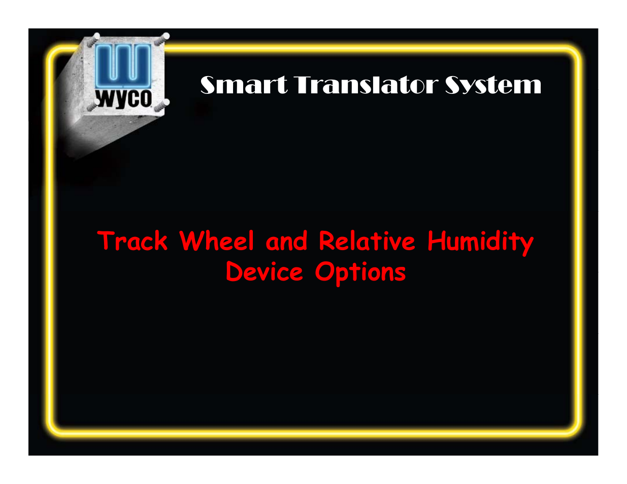 WycoTool Smart Translator System Installation User Manual | Page 28 / 33