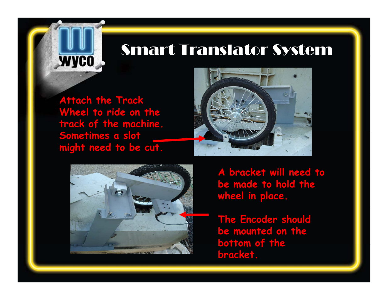 Smart translator system s sy | WycoTool Smart Translator System Installation User Manual | Page 30 / 33