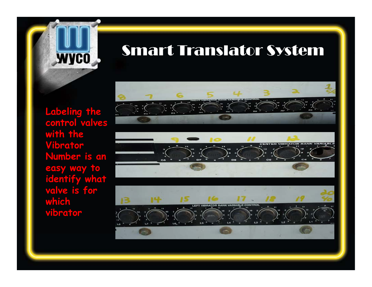 Smart translator system | WycoTool Smart Translator System Installation User Manual | Page 32 / 33