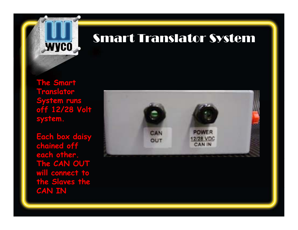 Smart translator system s sy | WycoTool Smart Translator System Installation User Manual | Page 9 / 33