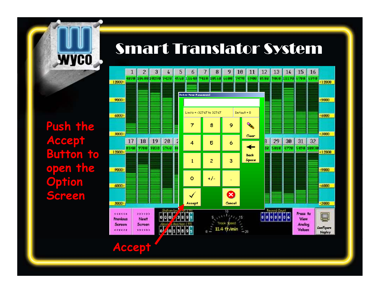 Smart translator system s sy | WycoTool Smart Translator System Software User Manual | Page 32 / 34