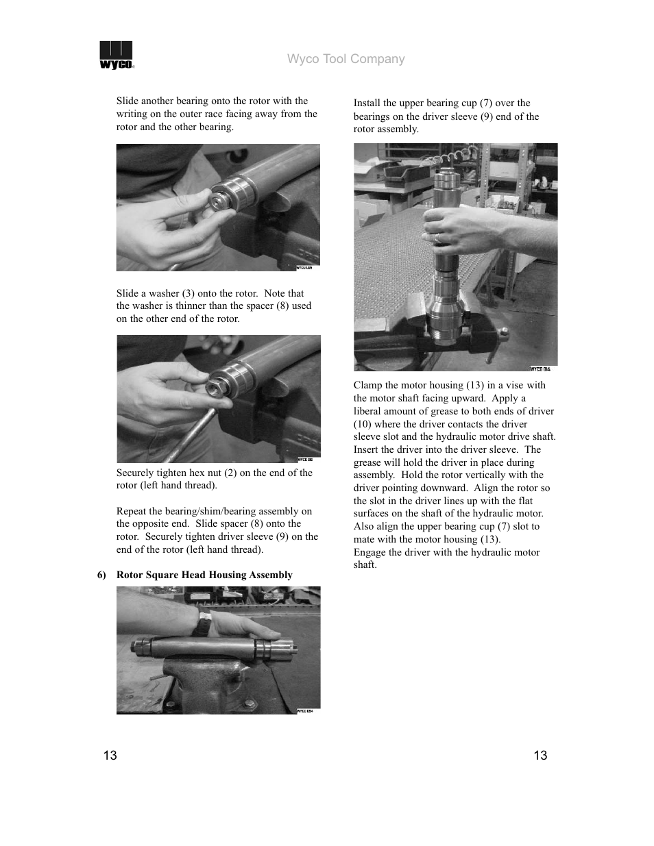 WycoTool Hydraulic Paving Vibrators User Manual | Page 15 / 25