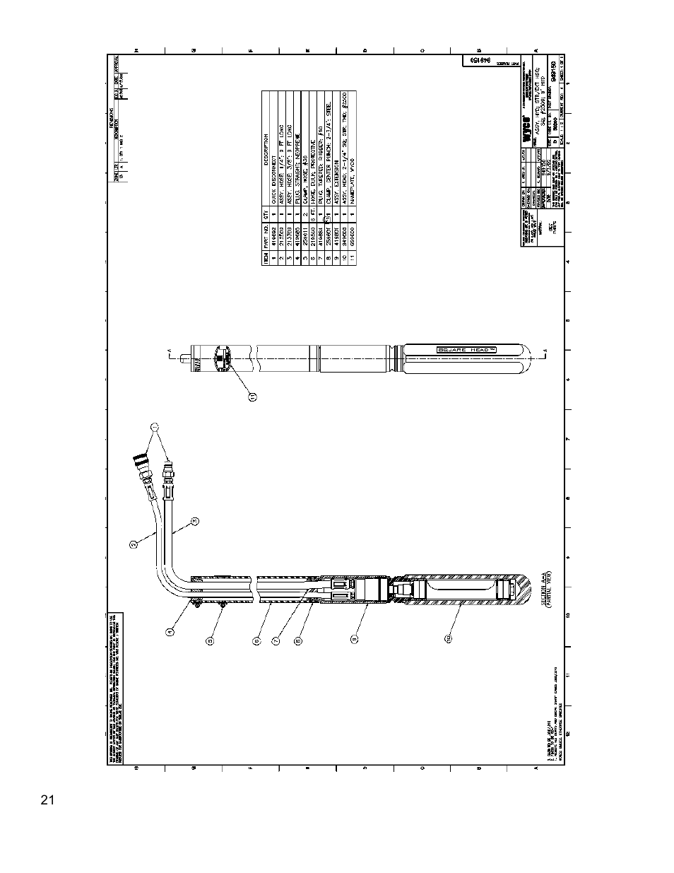 WycoTool Hydraulic Paving Vibrators User Manual | Page 23 / 25