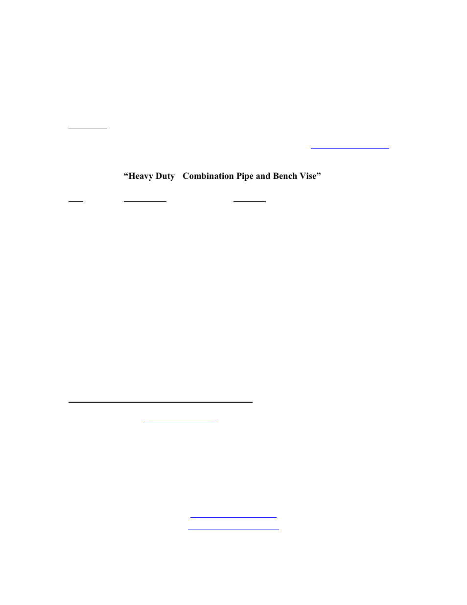 Yost Vises 31C User Manual | Page 5 / 6
