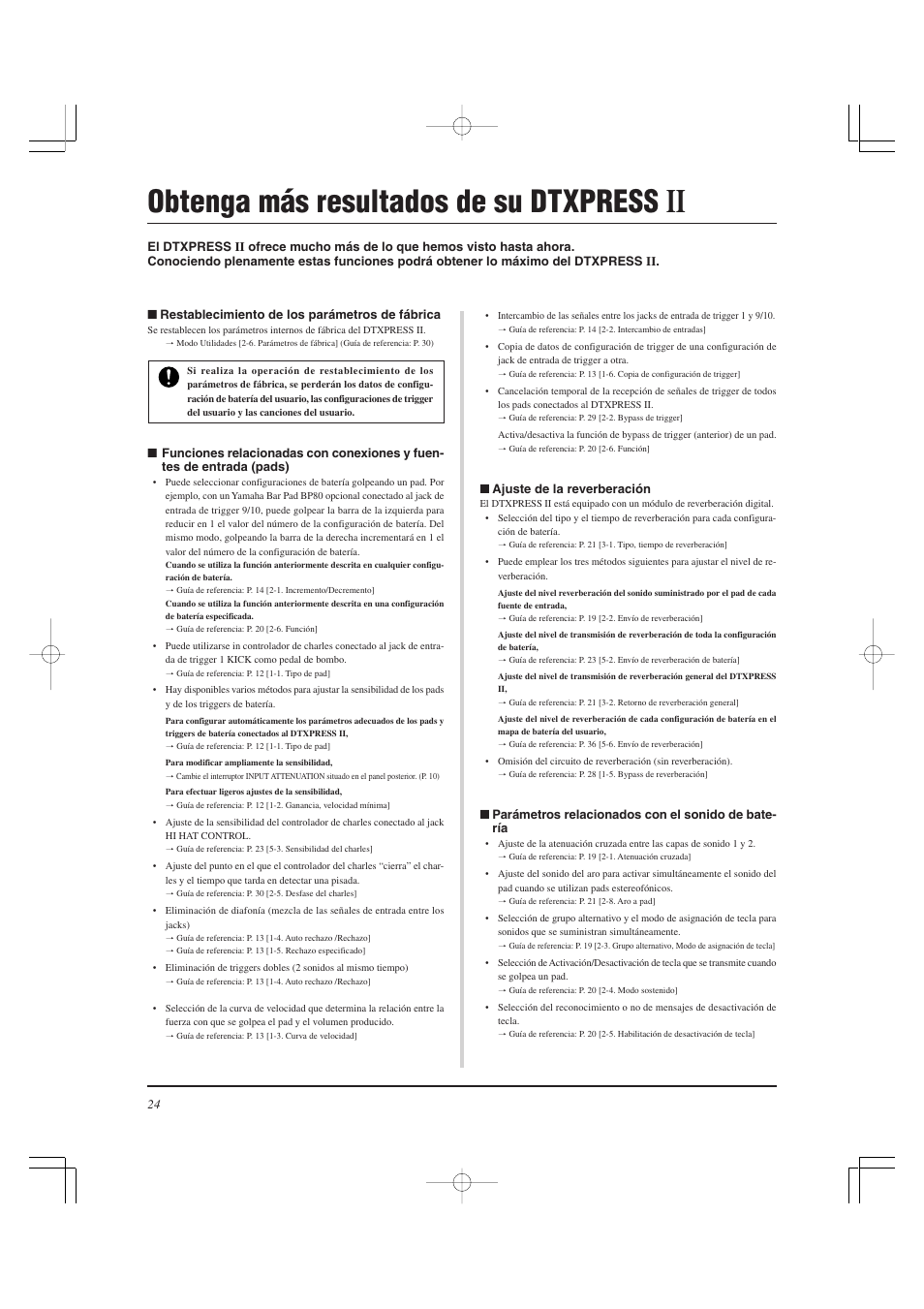 Obtenga más resultados de su dtxpress | Yamaha DTXPRESS II User Manual | Page 114 / 184