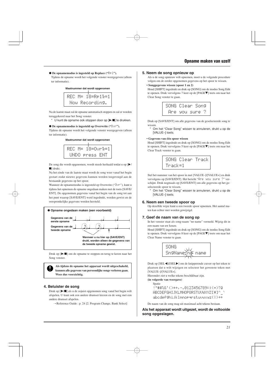 Yamaha DTXPRESS II User Manual | Page 171 / 184