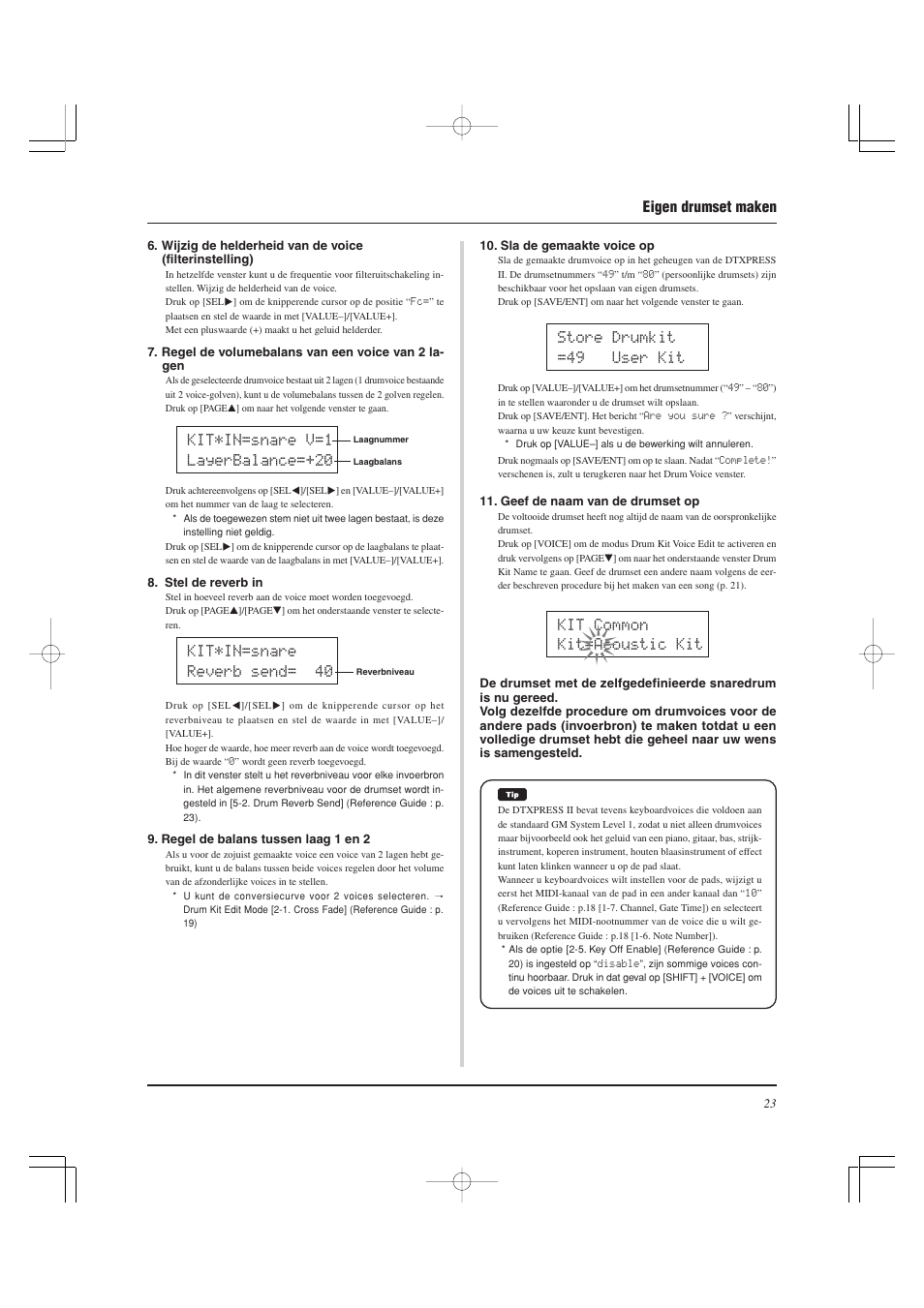 Yamaha DTXPRESS II User Manual | Page 173 / 184