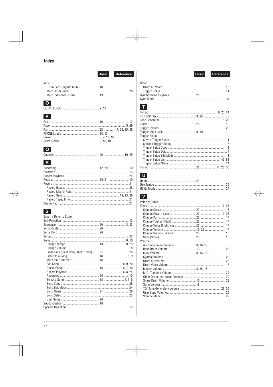 Yamaha DTXPRESS II User Manual | Page 32 / 184