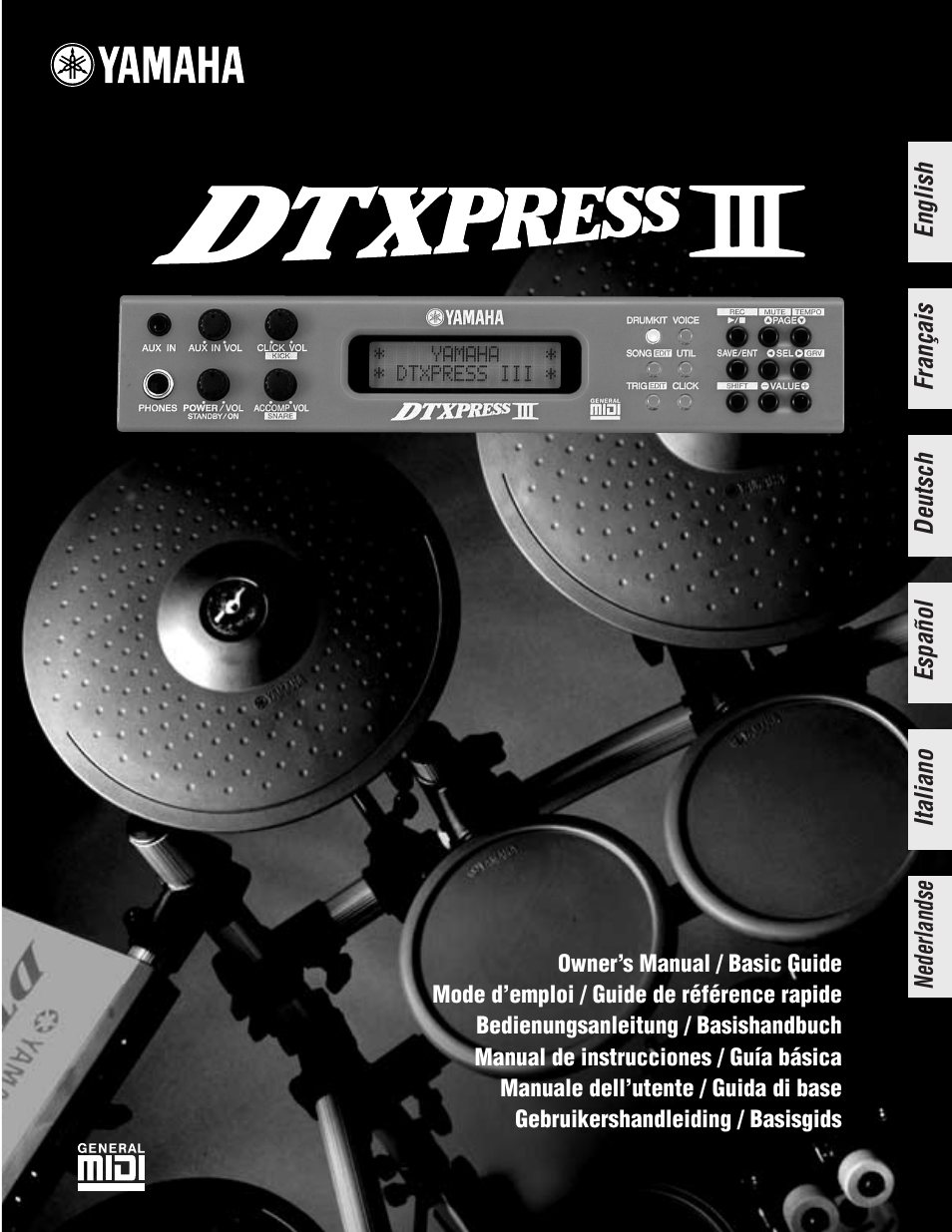 Yamaha DTXPRESS III User Manual | 196 pages