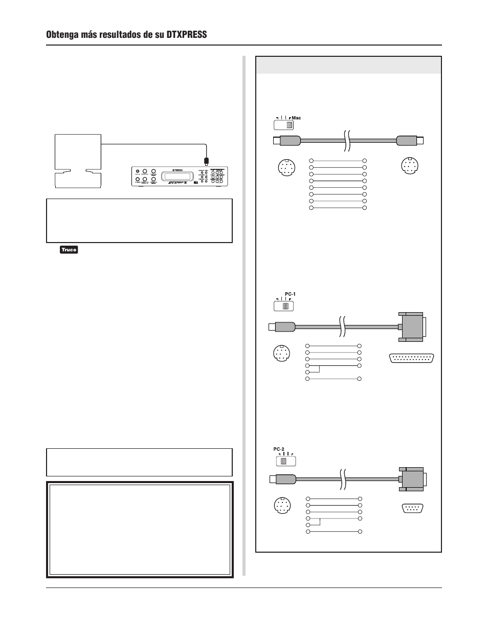 Obtenga más resultados de su dtxpress | Yamaha DTXPRESS III User Manual | Page 124 / 196