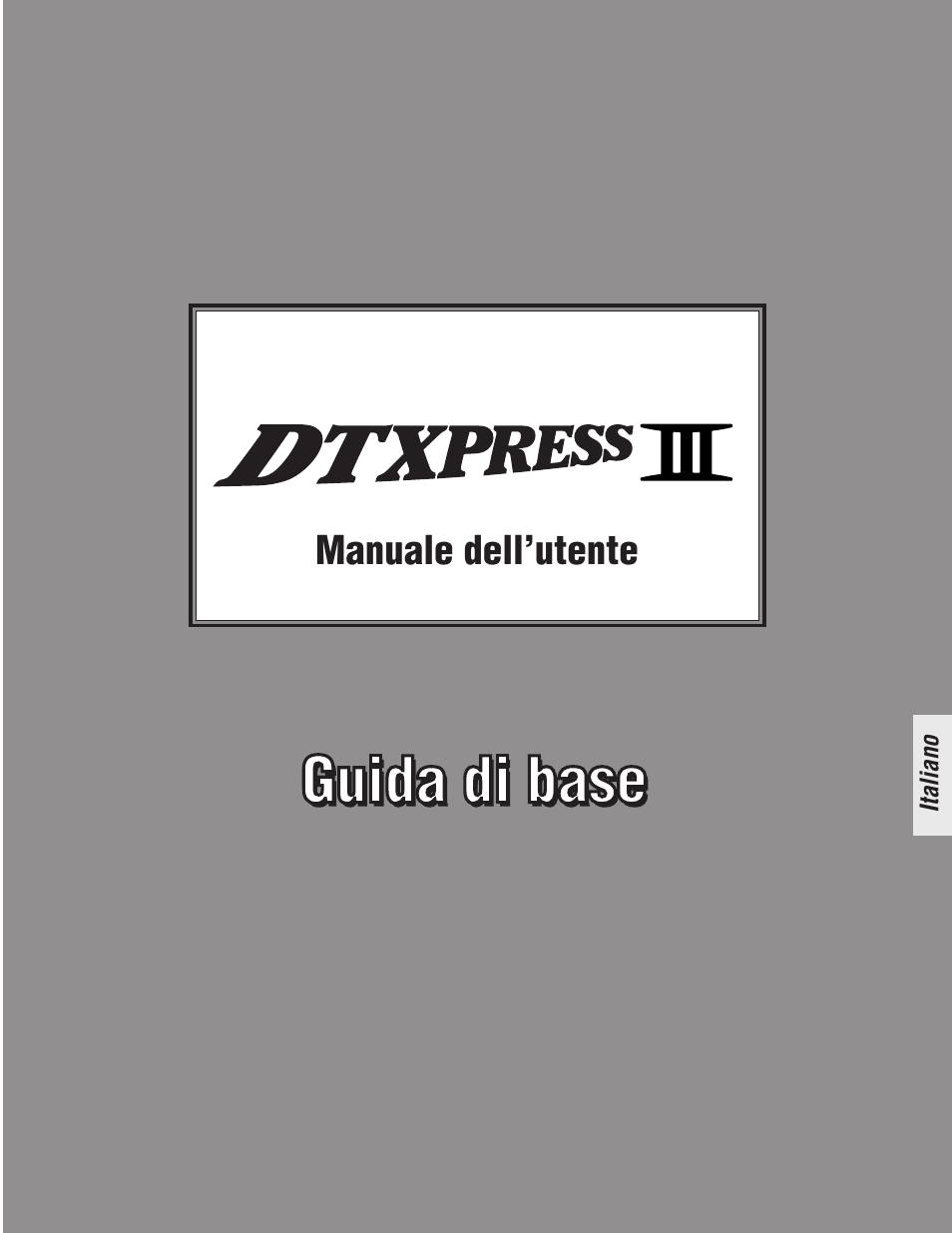 Italiano, Manuale dell’utente | Yamaha DTXPRESS III User Manual | Page 131 / 196