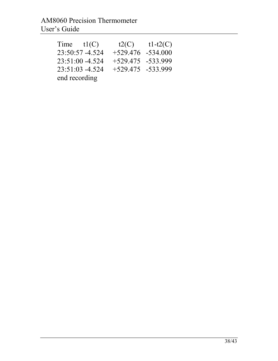AccuMac AM8060 User Manual | Page 39 / 43