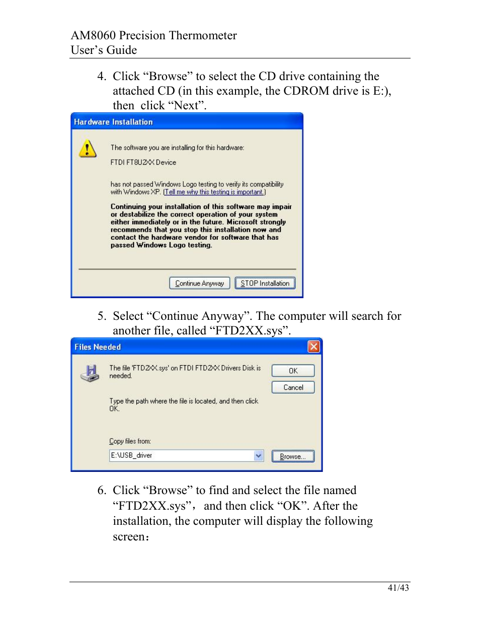 AccuMac AM8060 User Manual | Page 42 / 43