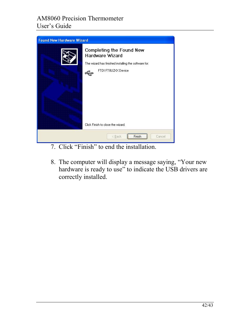 AccuMac AM8060 User Manual | Page 43 / 43