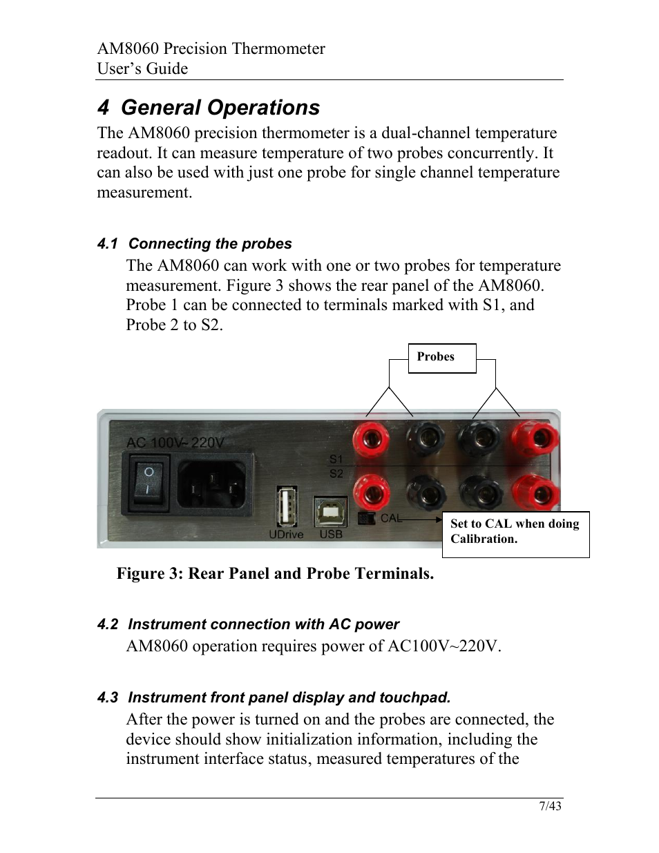 4 general operations | AccuMac AM8060 User Manual | Page 8 / 43