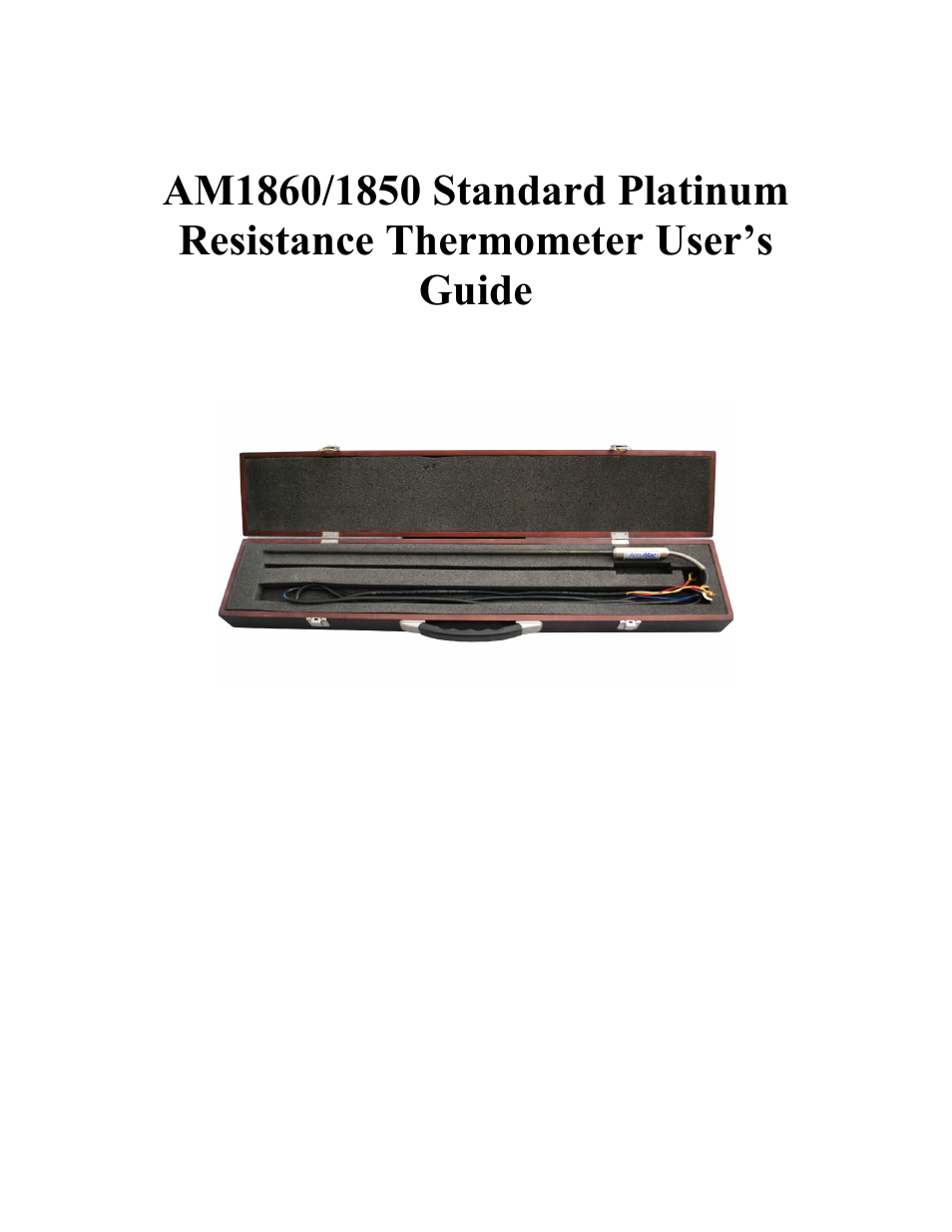 AccuMac AM1850 User Manual | 10 pages