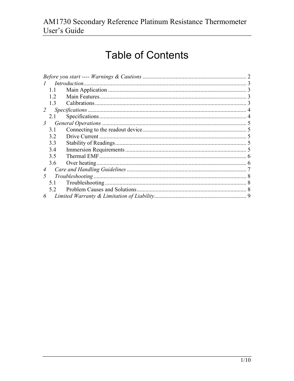 AccuMac AM1730 User Manual | Page 2 / 10