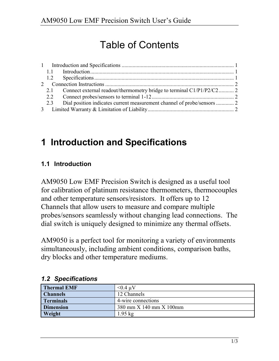 AccuMac AM9050 User Manual | Page 2 / 3