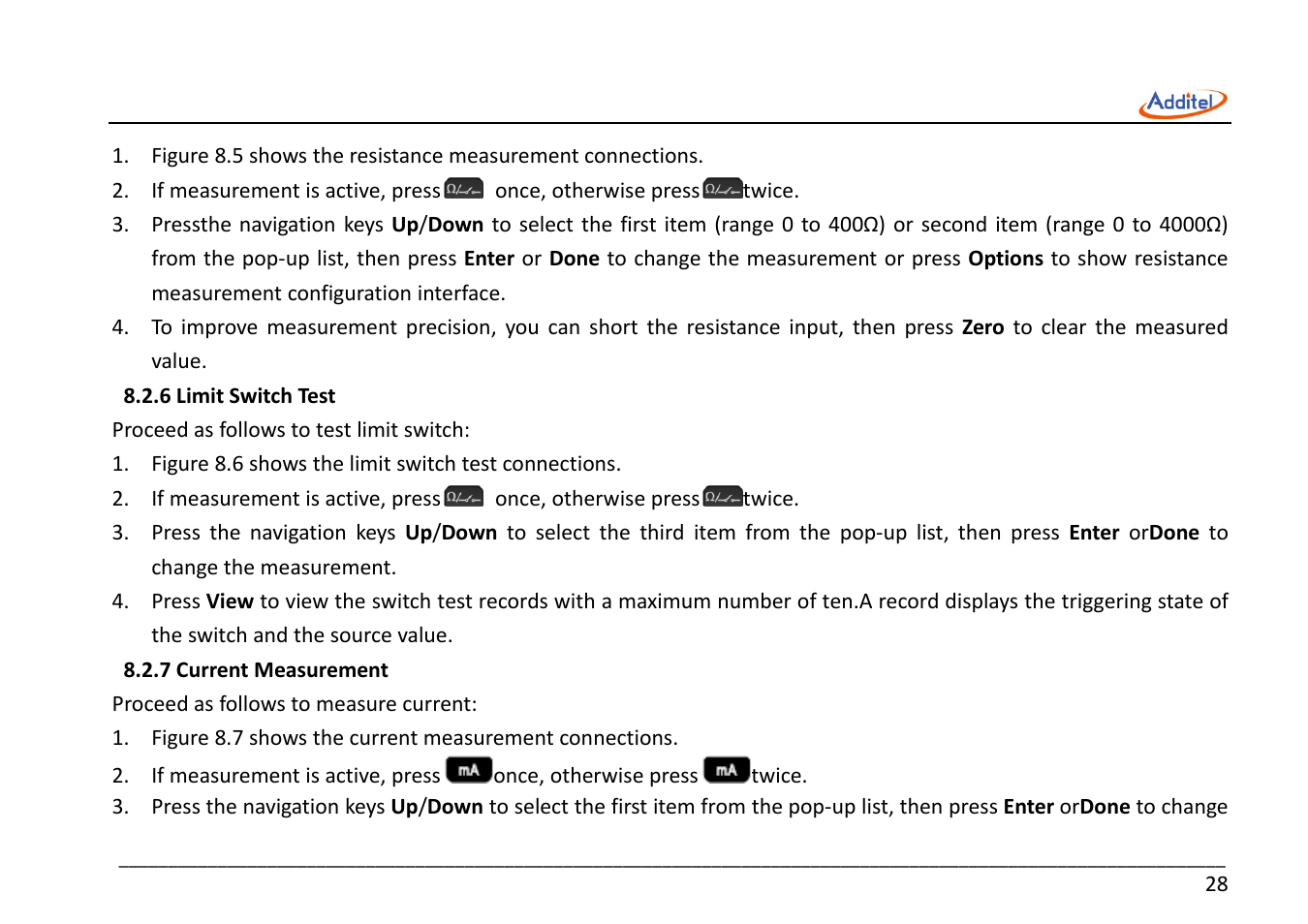 Additel 221A Multifunction Temperature Calibrator User Manual User Manual | Page 35 / 87