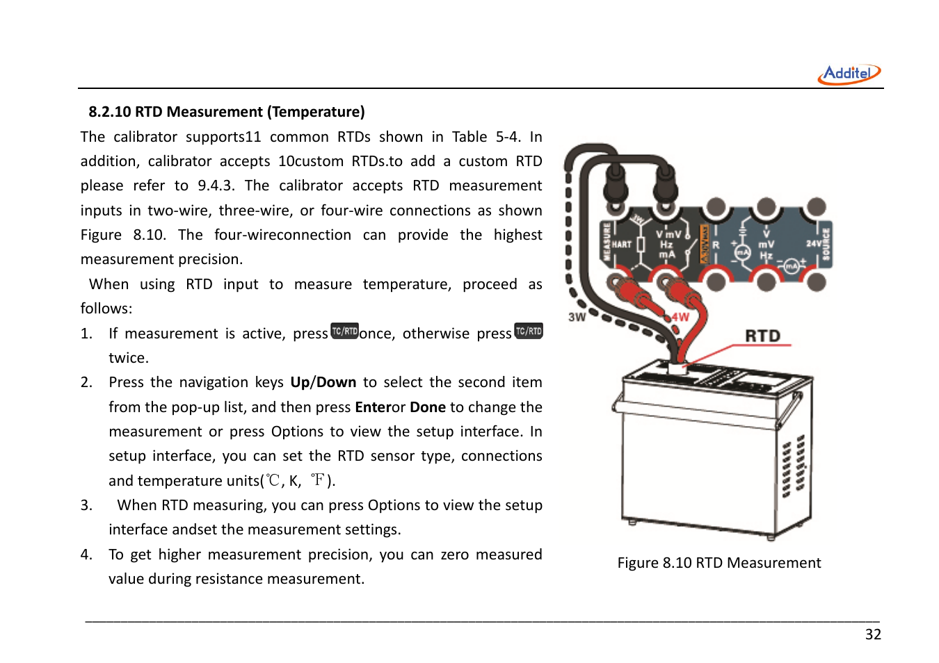 Additel 221A Multifunction Temperature Calibrator User Manual User Manual | Page 39 / 87
