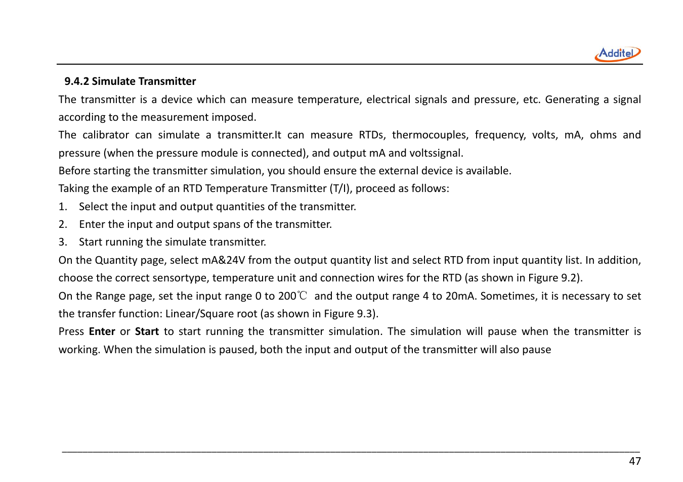 Additel 221A Multifunction Temperature Calibrator User Manual User Manual | Page 54 / 87