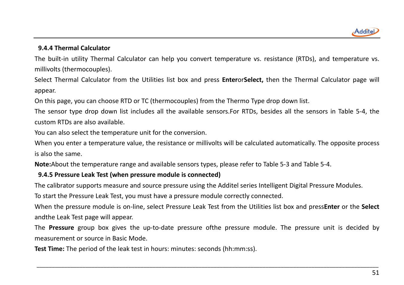 Additel 221A Multifunction Temperature Calibrator User Manual User Manual | Page 58 / 87