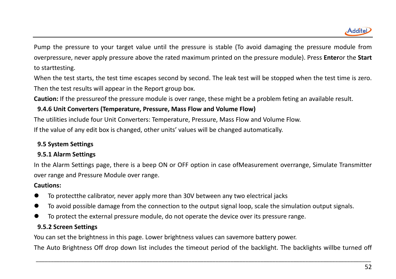 Additel 221A Multifunction Temperature Calibrator User Manual User Manual | Page 59 / 87