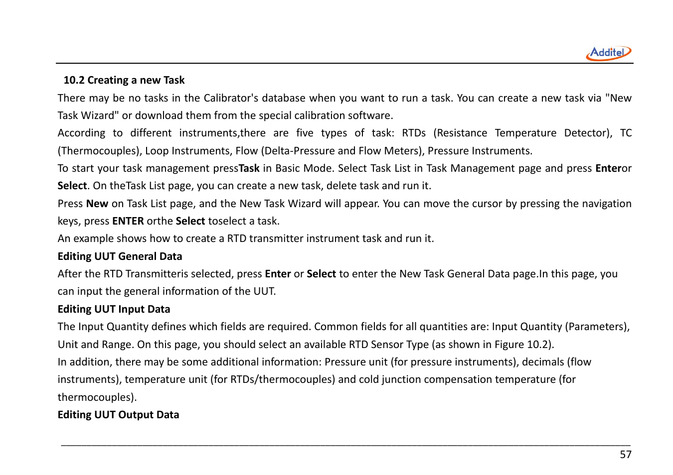 Additel 221A Multifunction Temperature Calibrator User Manual User Manual | Page 64 / 87