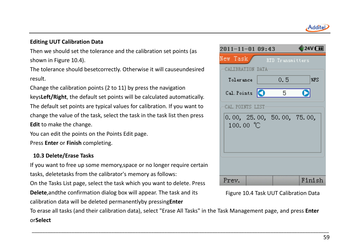 Additel 221A Multifunction Temperature Calibrator User Manual User Manual | Page 66 / 87