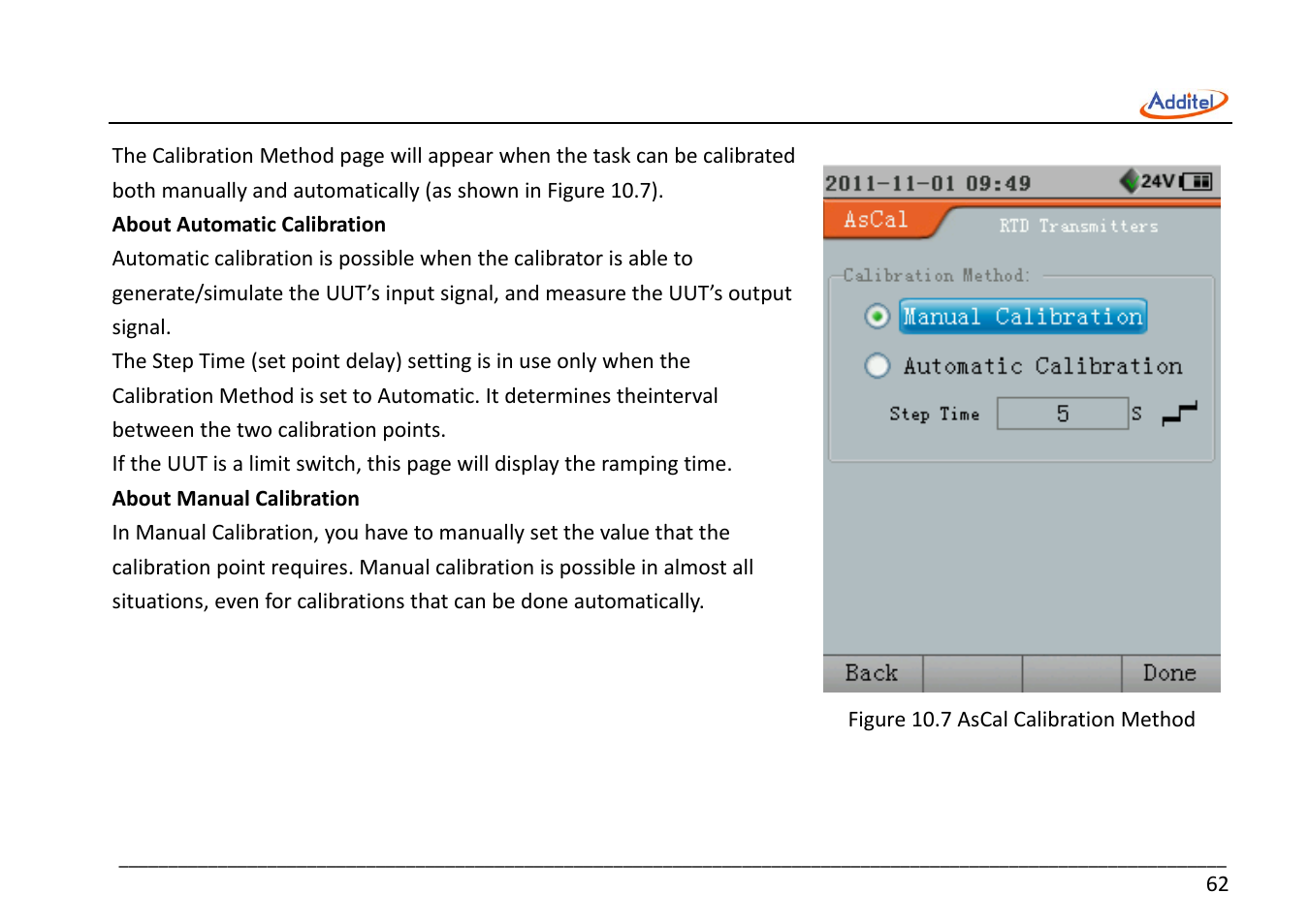 Additel 221A Multifunction Temperature Calibrator User Manual User Manual | Page 69 / 87